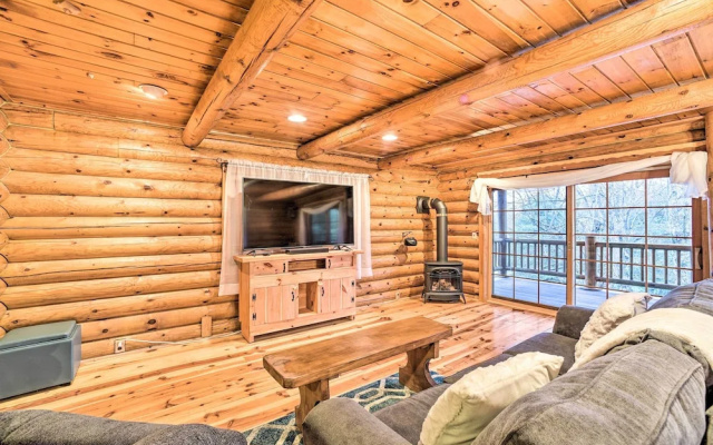 photo 2 of Spacious Cabin w/ Decks Near Saratoga Race Course!
