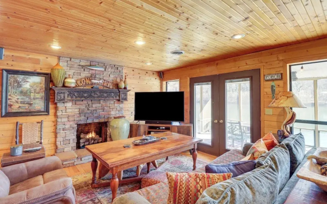 photo 2 of Spacious Cabin w/ Private Dock on White River!