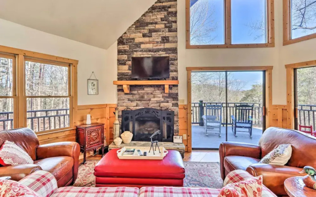 photo 2 of Spacious Ellijay Resort Home w/ Hot Tub!