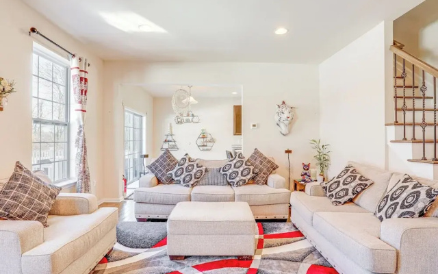 photo 3 of Spacious Ewing Township Home: Home Gym & Deck!