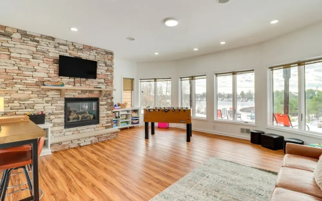 photo 2 of Spacious Long Pond Home w/ Deck & Lake View!