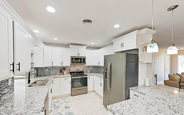 photo 5 of Sparkling Getaway W/ Firepit, Ping-pong & Bikes 3 Bedroom Home