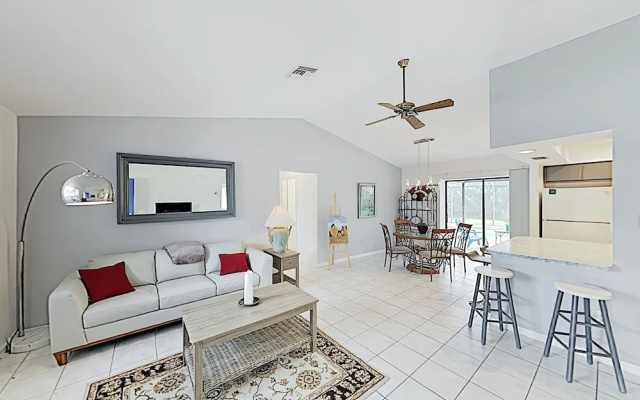 photo 2 of Sparkling W/ Private Lanai & Caged Pool 3 Bedroom Home