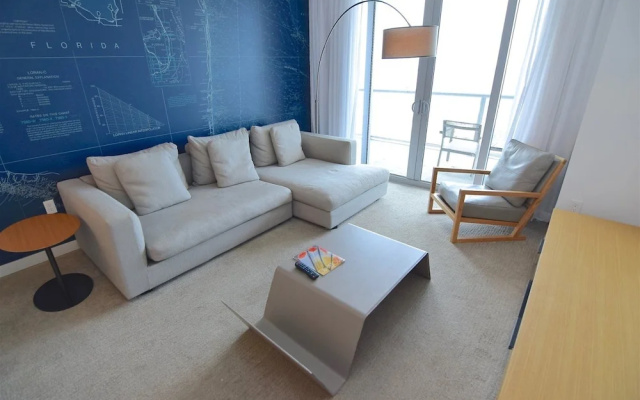 photo 2 of Spectacular Ocean & Bay View Residence 1 Bed 1 Bath @ Beachwalk Resort