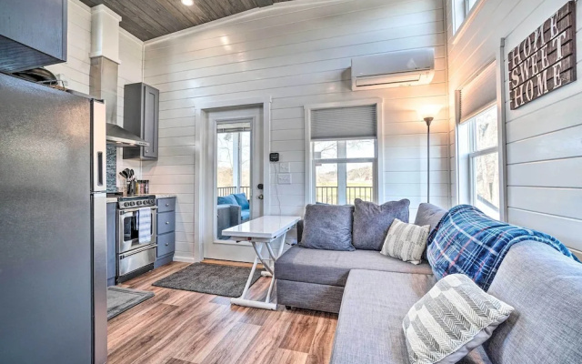 photo 2 of Splendid Tiny Home With Fire Pit ~ 2 Mi to Lake!