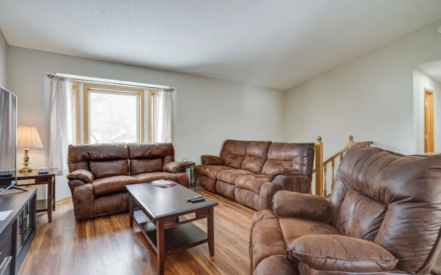 photo 4 of Sporty Blaine Home w/ Games ~ 2 Mi to Super Rink!