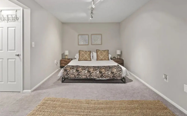 photo 5 of Top Rated Townhome - Largest Corner Unit With Patio, Deck, Basement, and new Luxury Mattresses! Self Checkin. Super Host Support!
