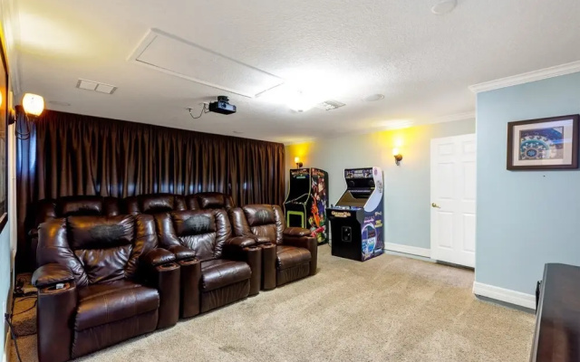 photo 3 of Stunning 7 bed home w/ south facing, private pool, spa & cinema room - Near Disney - 468