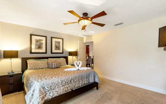 photo 5 of Stunning 7 bed home w/ south facing, private pool, spa & cinema room - Near Disney - 468
