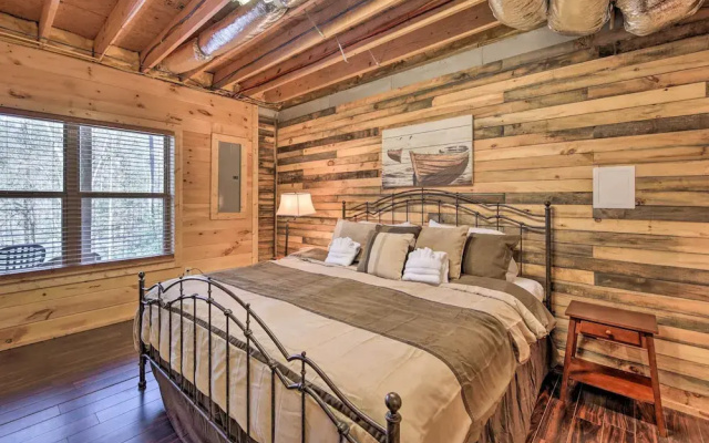 photo 2 of Stunning Blue Ridge Retreat w/ River Access!