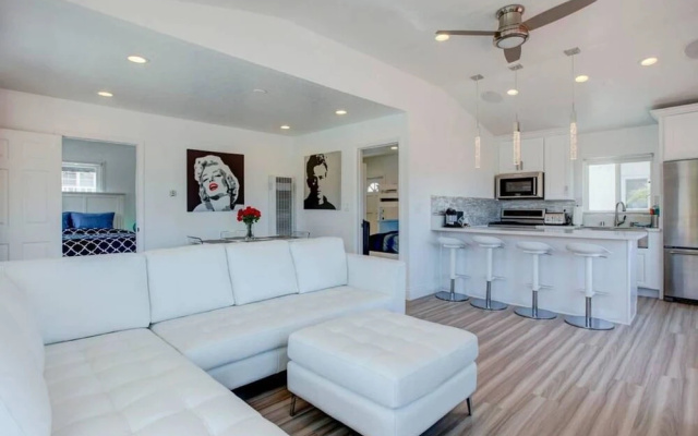 photo 3 of B4 Stunning Contemporary Beach Home With AC and Private Deck