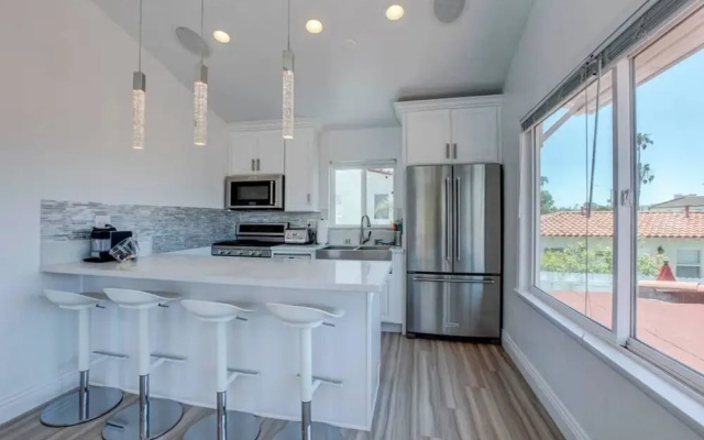 photo 4 of B4 Stunning Contemporary Beach Home With AC and Private Deck