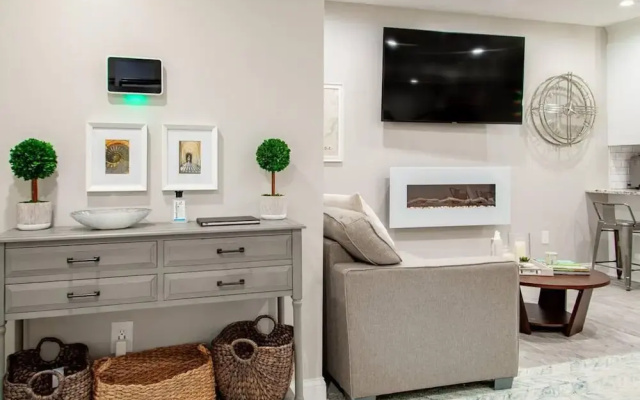 photo 2 of Stunning English Basement Only Steps From DMV Metro Subway Shopping Restaurants