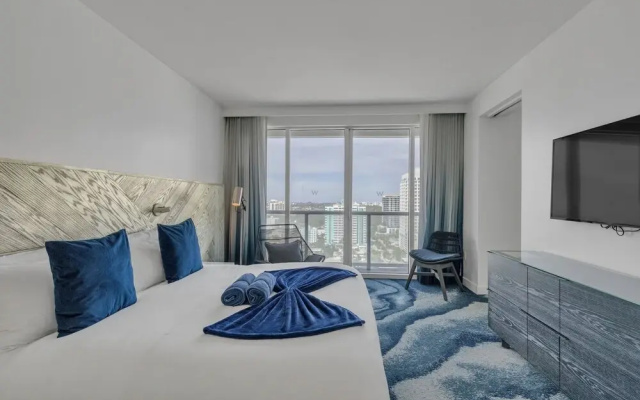 photo 4 of Stunning Oceanfront Condo W/ Extended Balcony 2 Bedroom Condo by RedAwning, Fort Lauderdale