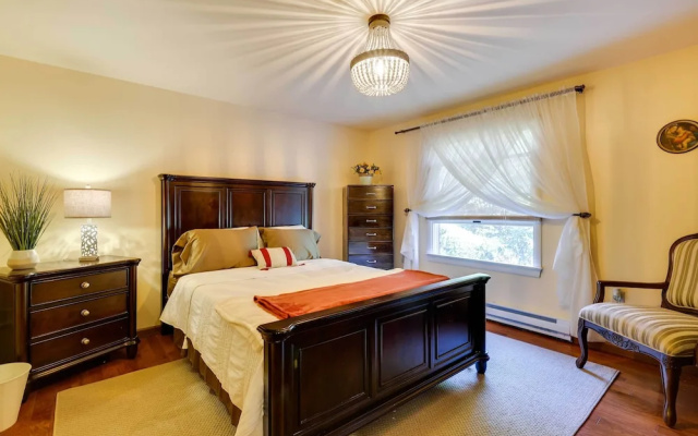 photo 2 of Luxe Lake House w/ Private Beach in Pocono Summit