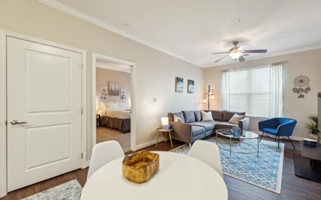 photo 2 of Stylish 1 BR Apartment w Movie Theater
