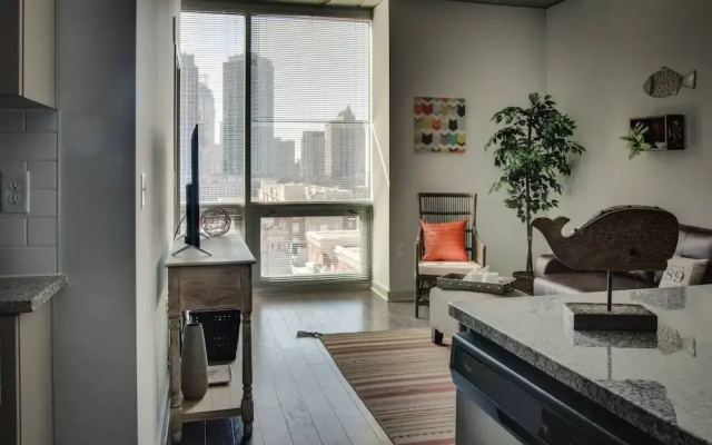 photo 3 of Stylish 1BR Apt Near Spectrum Center