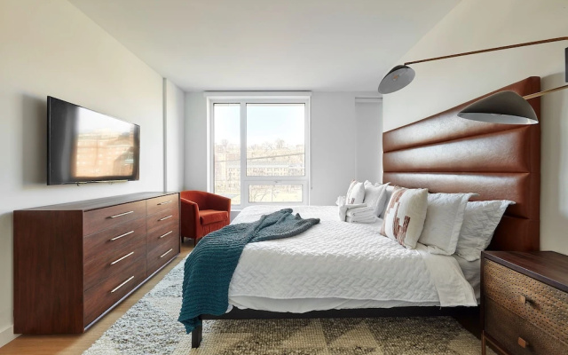photo 4 of Stylish 2 BR w Roof Deck Access - Mins to NYC