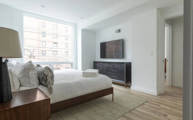 photo 5 of Stylish 3BR Retreat w Private Deck Near NYC