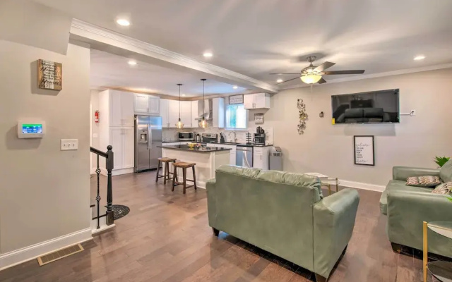 photo 3 of Stylish College Park Home w/ Private Garden!