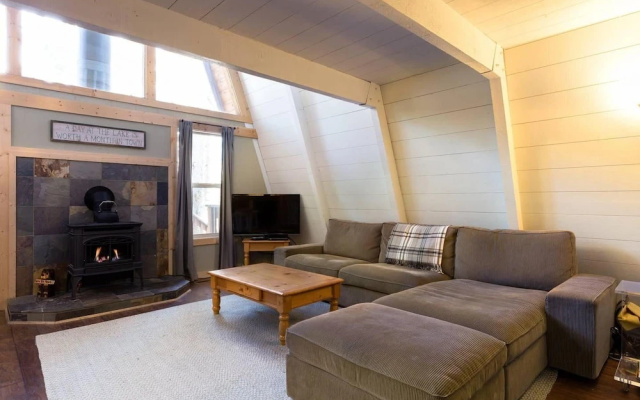 photo 4 of Stylish Modified A frame with Hot Tub sleeps 6!