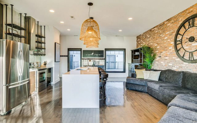 photo 2 of Stylish Omaha Home w/ Balcony - 2 Mi to Downtown!
