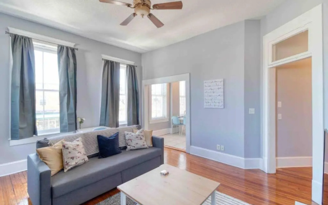 photo 2 of Sunny & bright - cute 1 BR apt in historic SPR