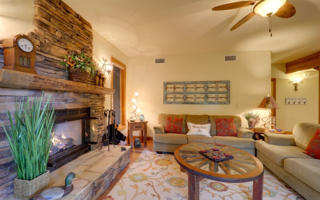 photo 2 of Burnsville Condo w/ Deck: Ski & Hike!