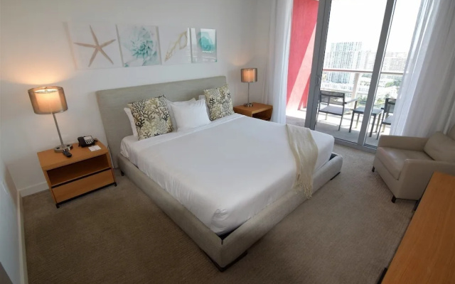 photo 3 of Superb Ocean, Bay & Skyline View Residence 2 Bed 2 Bath @ Beachwalk Resort