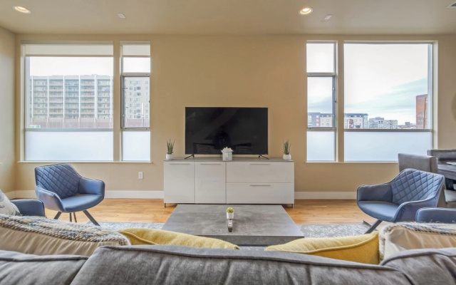 photo 5 of Swanky Downtown Loft! City Views! Sleeps 10!