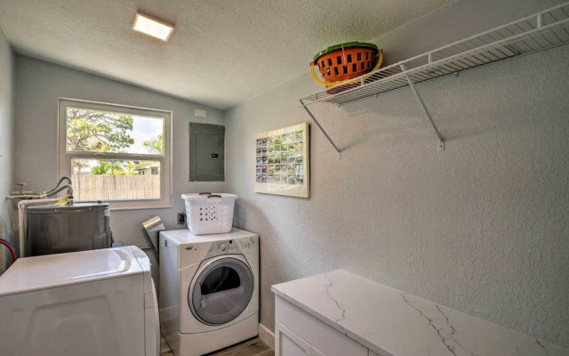 photo 4 of Tasteful Home w/ Patio + Grill < 2 Mi to Beach!