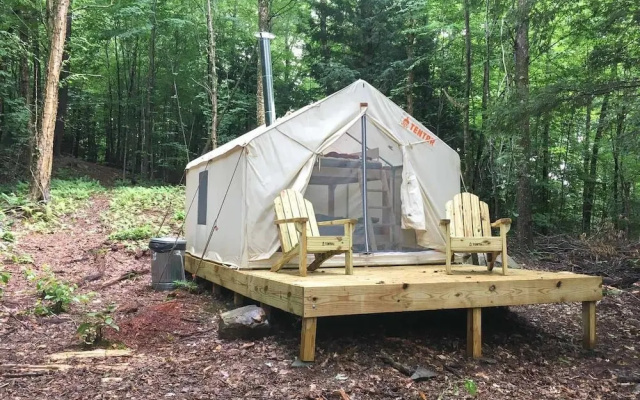 photo 3 of Tentrr â Hidden Hoosic Riverside Camp