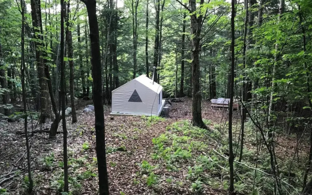 photo 5 of Tentrr â Hidden Hoosic Riverside Camp