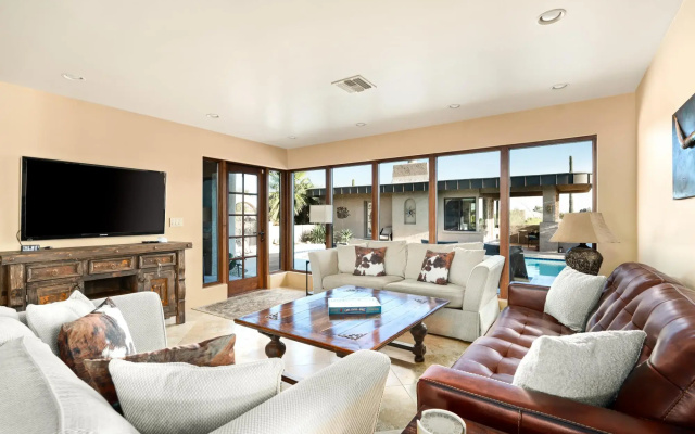 photo 5 of Carefree Crest: Jaw Dropping VIEWS, Pool, 2 Casitas, Outdoor Living!