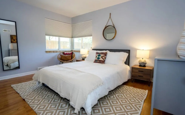 photo 3 of The Denver Den in Mayfair Park Enormous Backyard With Grill Sleeps 7