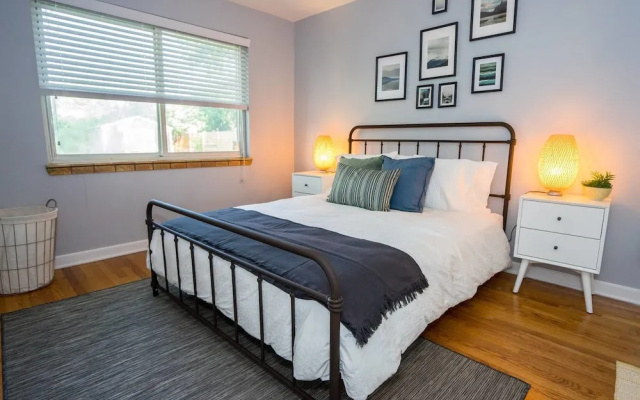 photo 5 of The Denver Den in Mayfair Park Enormous Backyard With Grill Sleeps 7