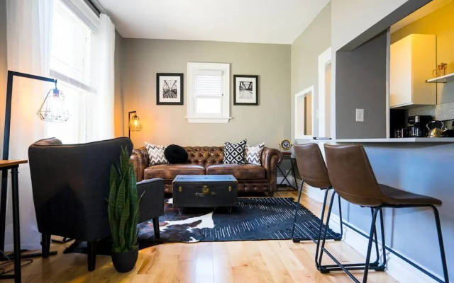 photo 4 of The Urban Union Eclectic Historic Apartment Sleeps 4