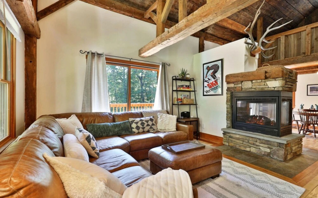 photo 4 of The Wobbly Cabin by Killington Vacation Rentals