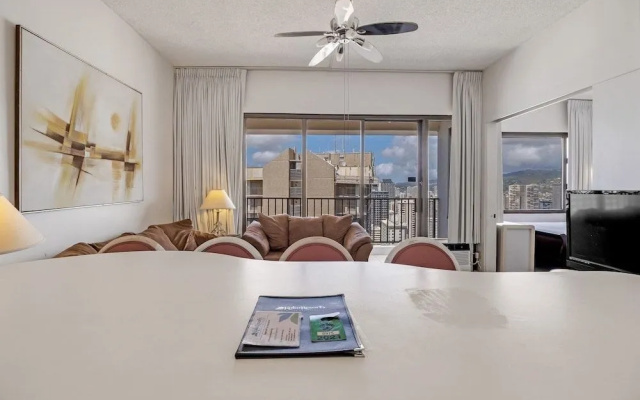 photo 2 of Sea Views At The Waikiki Banyan - Free Parking!