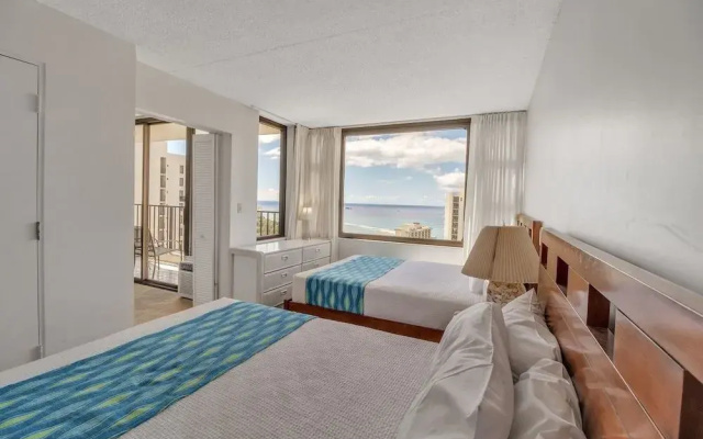 photo 3 of Sea Views At The Waikiki Banyan - Free Parking!