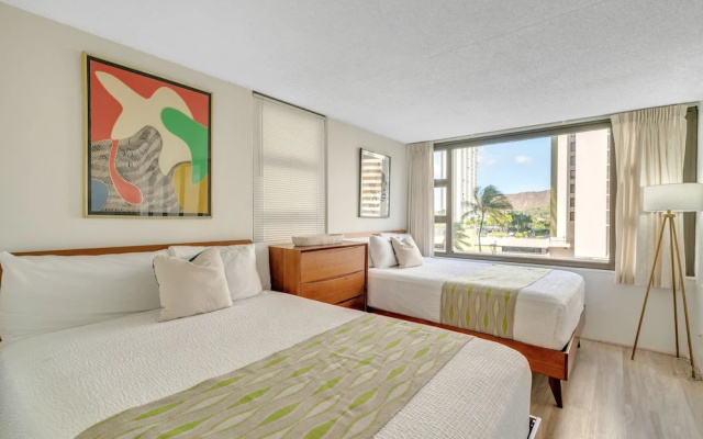 photo 3 of Deluxe Waikiki Condo Pool View FREE Parking & Wi-Fi