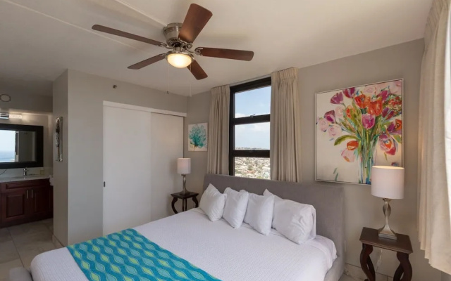 photo 3 of Newly Remodeled Corner Unit at the Waikiki Banyan with Diamond Head Views