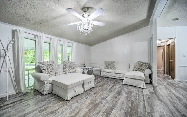 photo 4 of Tranquil Creekfront Bryson City Home w/ Grill!