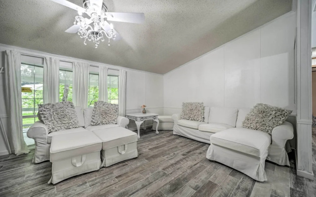 photo 5 of Tranquil Creekfront Bryson City Home w/ Grill!