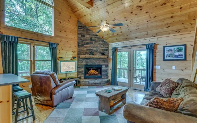 photo 2 of Treetops- Mtn View Cabin near Ocoee River