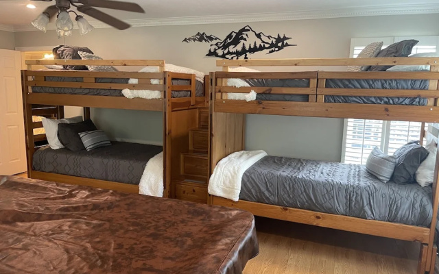 photo 2 of Twin Ponds Retreat-Pond/Hot Tub/Fire Pit/Game Room/Pet Friendly by RedAwning
