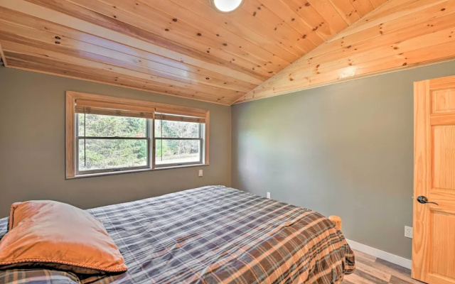 photo 5 of Unadilla Cabin on 50 Acres + Fire Pit & Creek