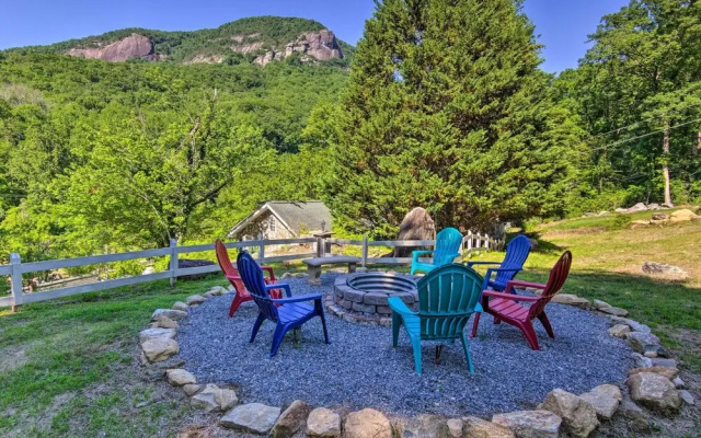 photo 5 of Stunning Mtn Views! Group Getaway in Chimney Rock