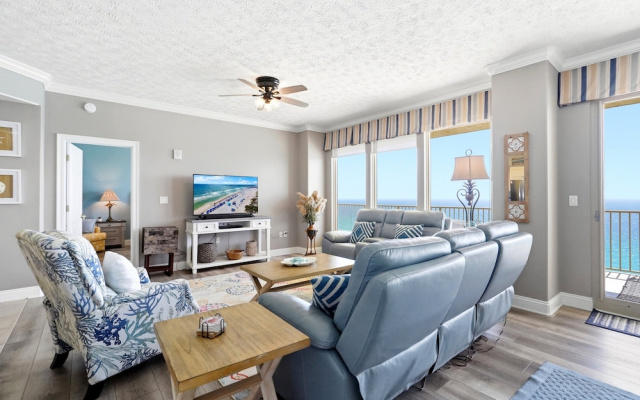 photo 2 of Relaxing Beachfront Condo with Beach Access - Unit 1603 by RedAwning