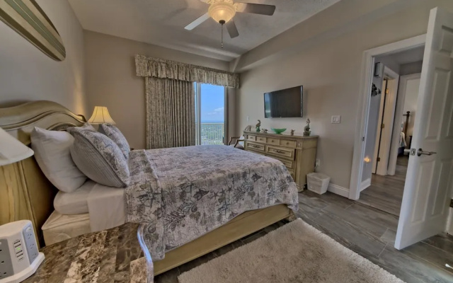 photo 2 of Calming Beachfront Condo with Oversized Balcony Facing the Gulf - Unit 2101 by RedAwning